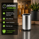 Abridor de Garrafa Automático com Ímã – Abridor Magnético em Aço Inox Rápido e Prático