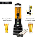 Torre de Chopp Portátil 2L com Torneira Italiana
