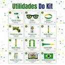 Kit Torcedor Brasil Copa do Mundo – 12 Itens para Torcer com Estilo e Entrar no Clima da Festa