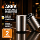 Abridor de Garrafa Automático com Ímã – Abridor Magnético em Aço Inox Rápido e Prático