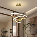 Luminária De Teto Led Pendente 3 Anéis