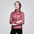 Jaqueta Puffer Feminina Pluma Chic™