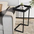 Mesa Lateral de Apoio Sofá Com Espelho