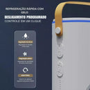 Mini Climatizador de Ar Portátil 3 em 1 USB Silencioso