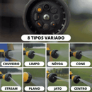 Pistola de Alta Pressão com Espuma 8 em 1
