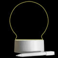 Luminária Quadro de Notas LED em Acrílico