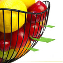 Cesta de Frutas feita de Fios de Metal Estilo Contemporâneo