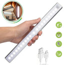 Luz noturna LED sem fio com Sensor de Movimento Recarregável