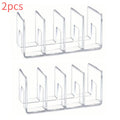 Organizador de Bolsas Para Armário/Closet Transparente em Acrílico com 4 Espaços Modulares