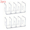 Organizador de Bolsas Para Armário/Closet Transparente em Acrílico com 4 Espaços Modulares