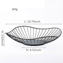 Cesta de Frutas feita de Fios de Metal Estilo Contemporâneo