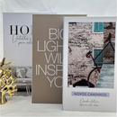 Conjunto Caixa Livro Decorativa Organizadora 3 Peças