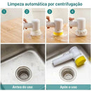Escova e limpeza elétrica Multi-funcional Para Cozinha e Banheiro