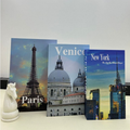 Conjunto Caixa Livro Decorativa Organizadora 3 Peças