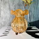 Vaso Solitário de decoração em Cristal Murano