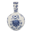Vaso Decorativo em Porcelana Estilo Oriental